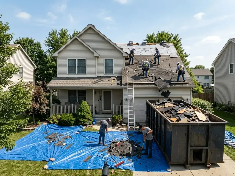 roof-replacement-debris-remova-004 — frequently asked questions, Cheapest Dumpster Rentals in Newcomerstown, OH